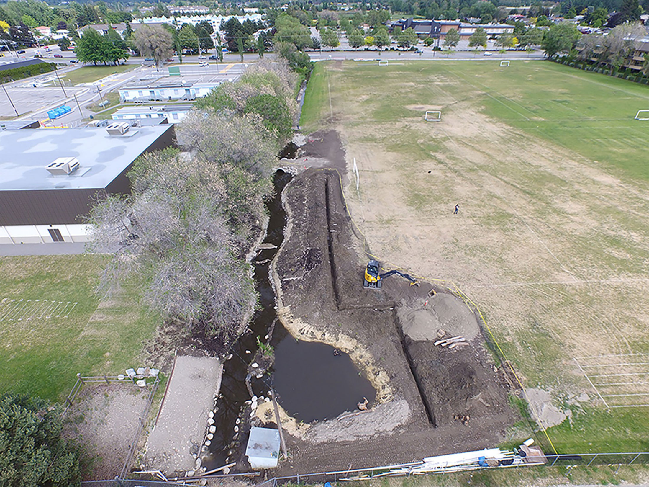 Fascieux Creek Restoration at K.L. O. Middle School